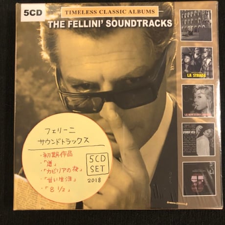 『THE FELLINI' SOUNDTRACKS』[5CD-SET]