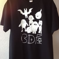 cちゃんズ大集合Tシャツ（黒）