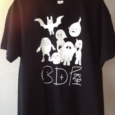 cちゃんズ大集合Tシャツ（黒）