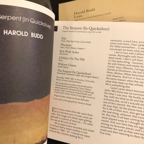 Harold Budd 『Budd Box』(6CD-BOX) ※USED