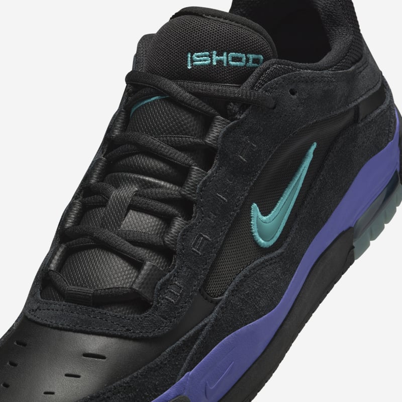 Nike SB Air Max Ishod 2 BLACK DUSTY BLACK PERSIAN Violet 26.5cm