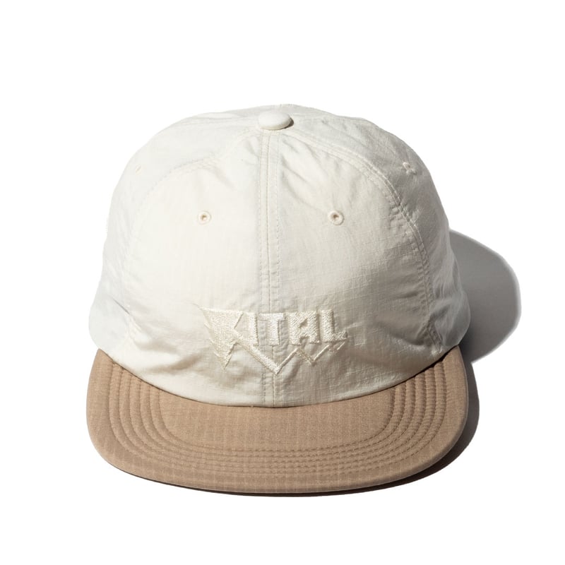 garbage SOFT BRIM 6 PANEL CAP (VITAL) OFF WHITE