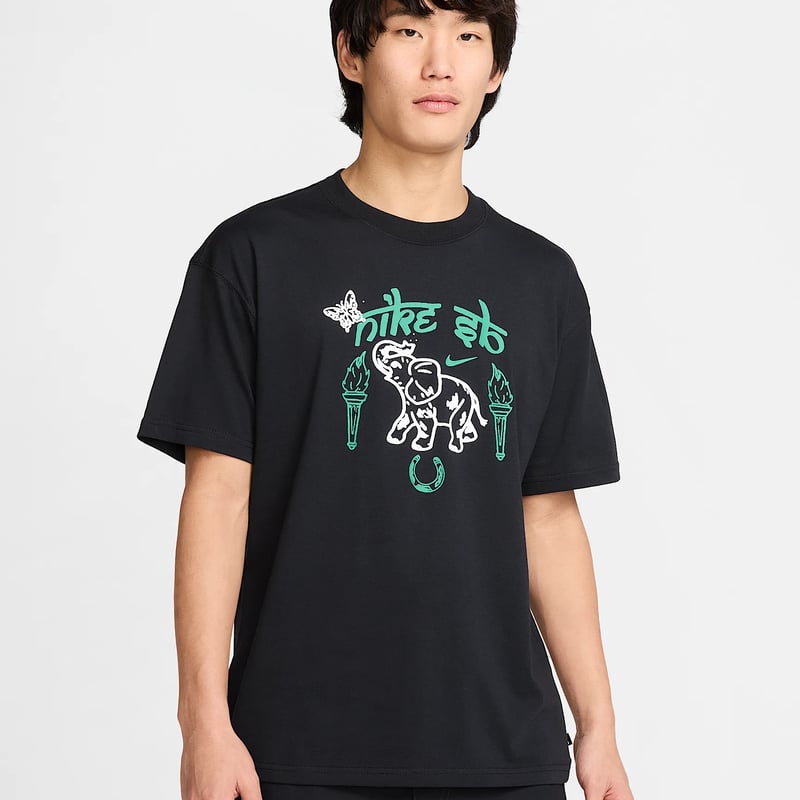 【NIKE】Max90 ポップ グラッフィック Tシャツ NIKE SB MAX90 TEE ブラック | Hi5 SKATEBOARDING