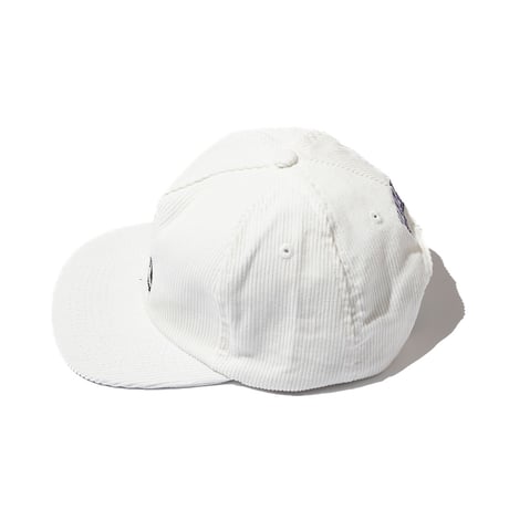 REAL COMIX CORDUOY SNAPBACK CAP WHITE