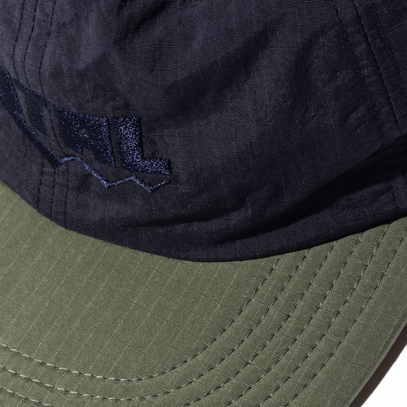 garbage SOFT BRIM 6 PANEL CAP (VITAL) NAVY | Hi