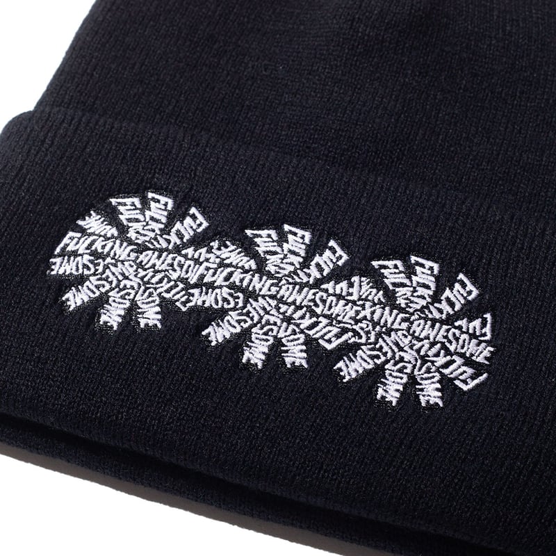 FUCKING AWESOME Three Spiral Cuff Beanie | Hi5