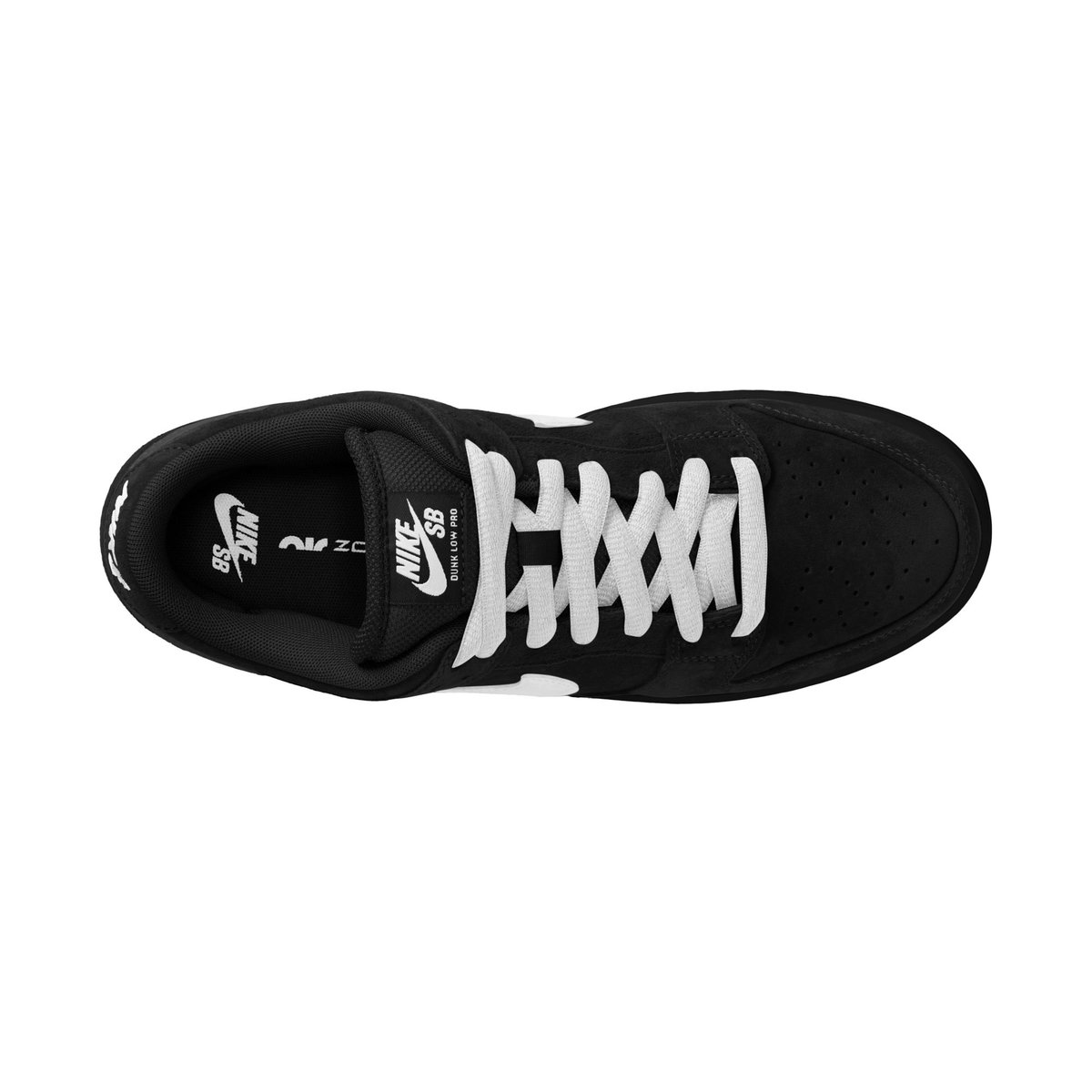 NIKE SB DUNK LOW PRO BLACK/WHITE/GUM | Hi5 SKAT