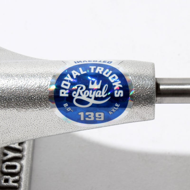  INVERTED TRUCK RAW 139 スケボートラック ROYAL ロイヤル スケボー トラック THE ROYAL INVERTED TRUCK