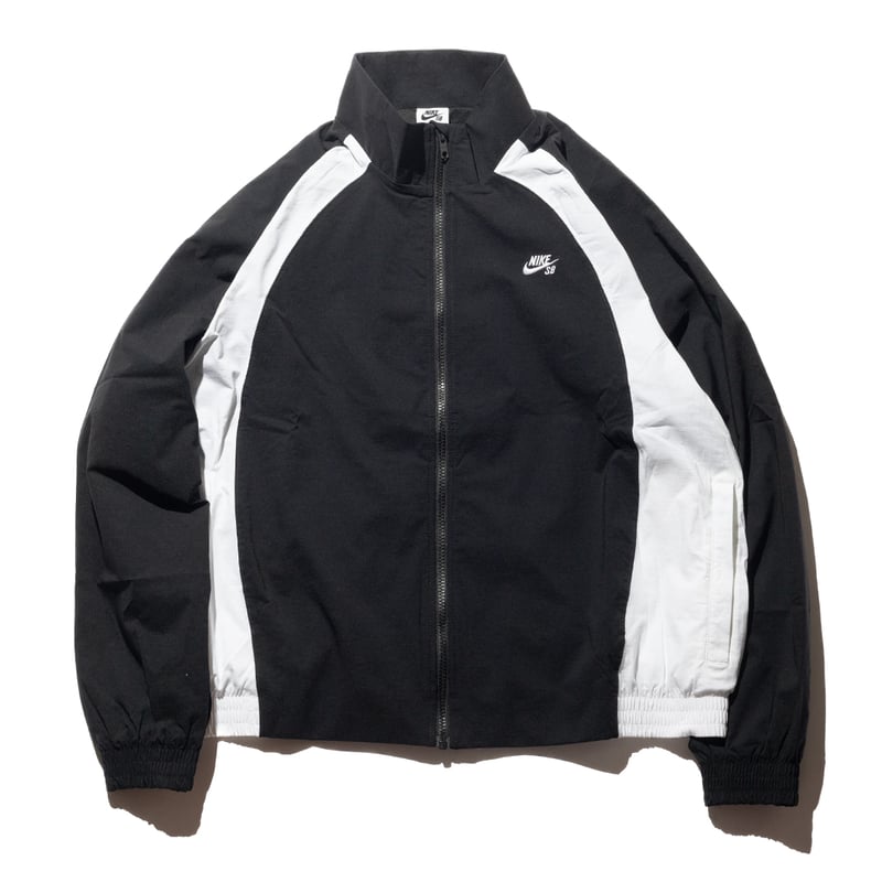 NIKE SB FULL ZIP WOVEN SKATEBOARD JACKET BLACK  