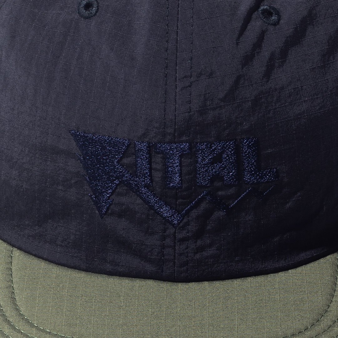 帽子 GARBAGE SoftBrim 6Panel Cap (VITAL) Navy GARBAGE / SOFT BRIM 6 PANEL CAP (VITAL) / NAVY
