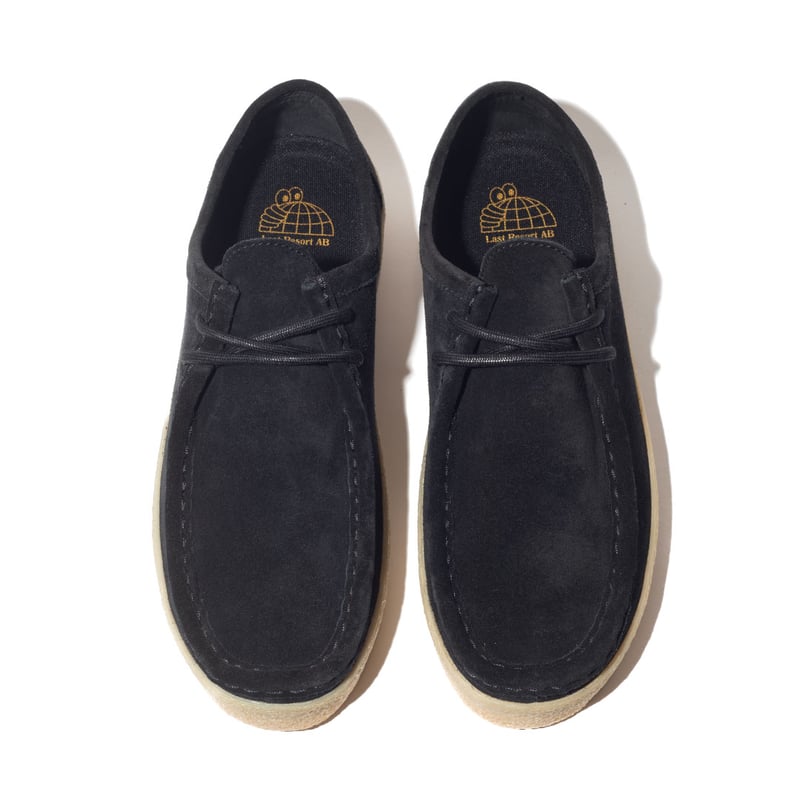 Last Resort AB ブラック モカシン Last Resort AB(ラストリゾートエービー) All suede moccasin