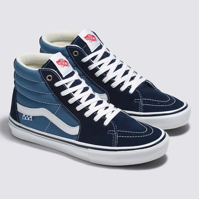 VANS SKATE SK8-HI NAVY/WHITE | Hi5 SKATEBOARDING