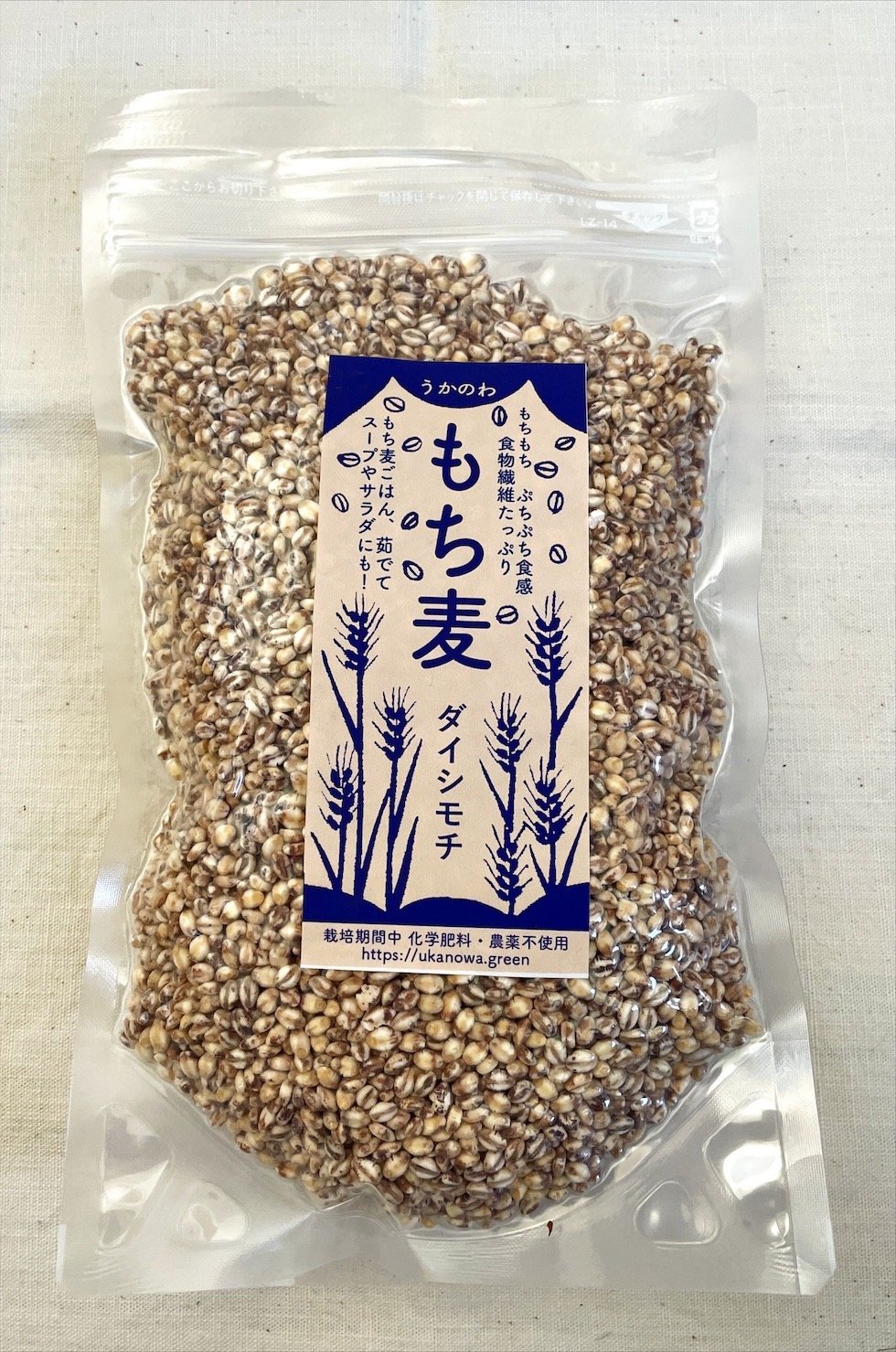 もち麦 300g | うかのわ OnlineShop