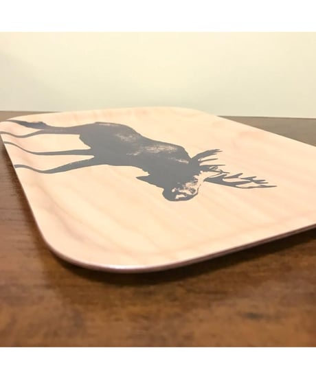 Muurla ノルディックムース柄トレイ 20×27cm