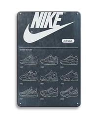 NIKE ナイキ AIR MAX エアマックス ブリキ看板 レトロ インテリア ビンテージ 壁飾り ディスプレイ 雑貨