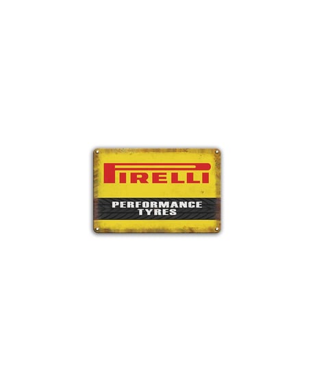 PIRELLI ピレリ ブリキ看板 タイヤ ガレージ レトロ アメリカン 壁飾り