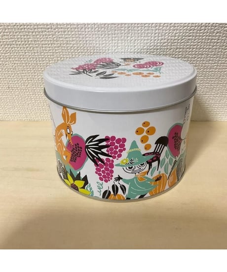 Martinex ムーミン パパイヤ缶 14×10×14cm