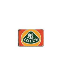 LOTUS ロータス ブリキ看板 レトロ ロゴ 壁飾り ガレージ インテリア