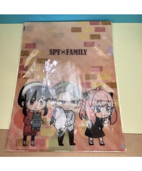 スパイファミリー クリアファイル2点セット 31×22cm