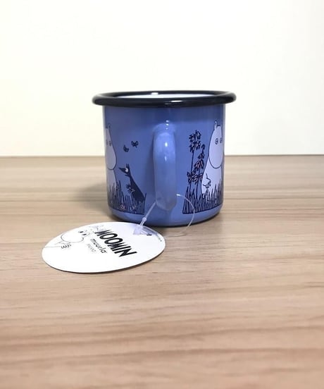 Muurla ムーミン フレンド ホーローマグカップ ブルー 2.5dL(250mL)