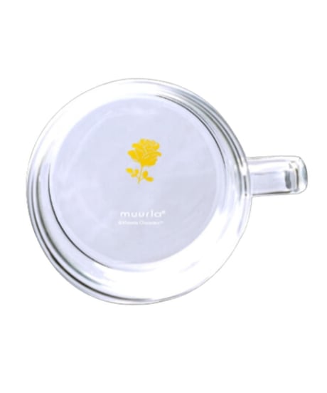 Muurla フローレン ガラスマグカップ ホワイト 3.5dL(350mL)