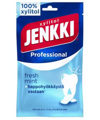 Cloetta Jenkki クロエッタ イェンキ プロ フレッシュミント味 キシリトール ガム 4袋