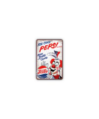 ペプシ ブリキ看板 Pepsi Cola レトロ アメリカン 壁飾り 30×20cm