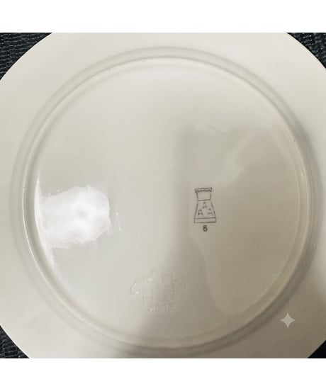ARABIA DIAMANT ローズ プレート 約21cm フィンランド製