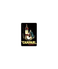 CAMpari カンパリ ブリキ看板 レトロ 酒 バー アメリカン インテリア
