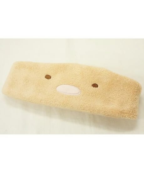 すみっコぐらし ヘアターバン とんかつ 23.5cm