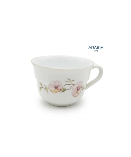ARABIA 花柄 ヴィンテージ カップ＆ソーサー 金彩
