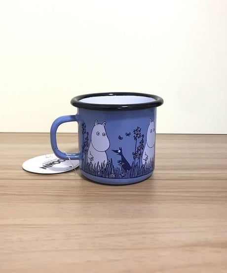 Muurla ムーミン フレンド ホーローマグカップ ブルー 2.5dL(250mL)