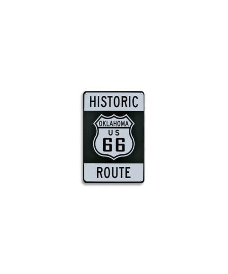 ルート66 ブリキ看板 アメリカン レトロ オクラホマ ROUTE66 壁飾り