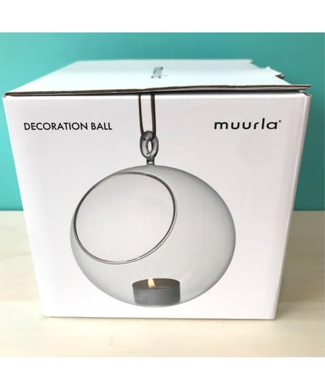 Muurla デコレーションボール キャンドルランタン 12cm