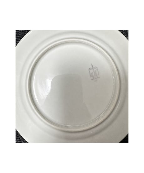ARABIA アラビア ヴィンテージ スーププレート 深皿 花柄 金彩 約7cm SUOMI FINLANDIA フィンランド