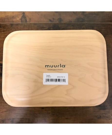 Muurla ノルディックムース柄トレイ 20×27cm