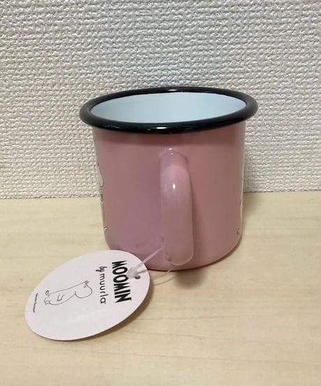 Muurla ムーミンママ ホーローマグカップ ピンク 3,7dL(370ml)