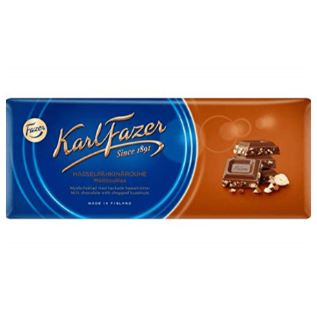 Karl Fazer ヘーゼルナッツ チョコレート 200g