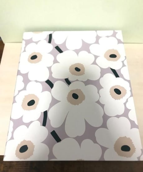 Marimekko リングバインダー ホワイト 34×26cm