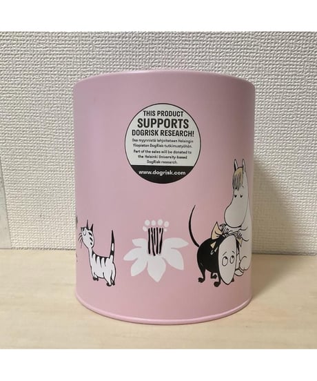 Muurla ムーミン スニフ ペット用食品入れ ピンク 16cm