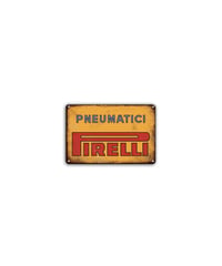ブリキ看板 PIRELLI ピレリ タイヤ レトロ ガレージ アメリカン 壁飾り