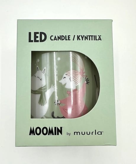 Muurla ムーミン LEDキャンドル 祝祭の楽しみ 12.5cm