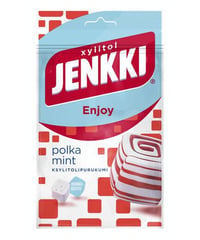 Cloetta Jenkki クロエッタ イェンキ ポルカ ミント味 キシリトール ガム 4袋