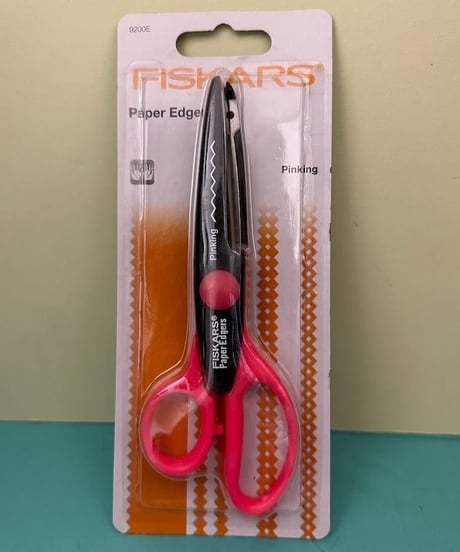 Fiskars ペーパ エッジャー ピンキング はさみ 16cm