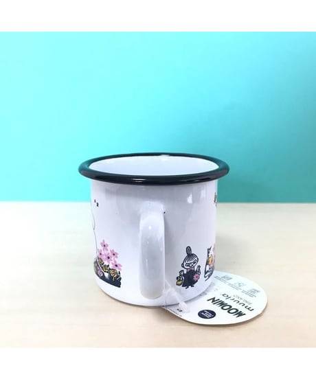 Muurla ムーミン 花畑 ホーローマグカップ 2.5dL (250mL)