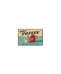 ブリキ看板 コーヒー レトロ カフェ 喫茶店 インテリア 壁飾り アメリカン