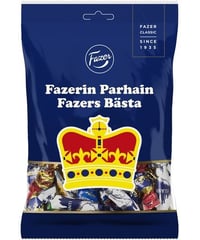 Fazer ファッツェル Parhain filled キャンディー 1 袋