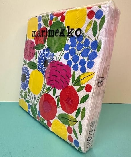 Marimekko ペーパーナプキン フラワー 33cm×33cm