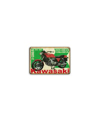 Kawasaki カワサキ Z1300 バイク ブリキ看板 レトロ ガレージ