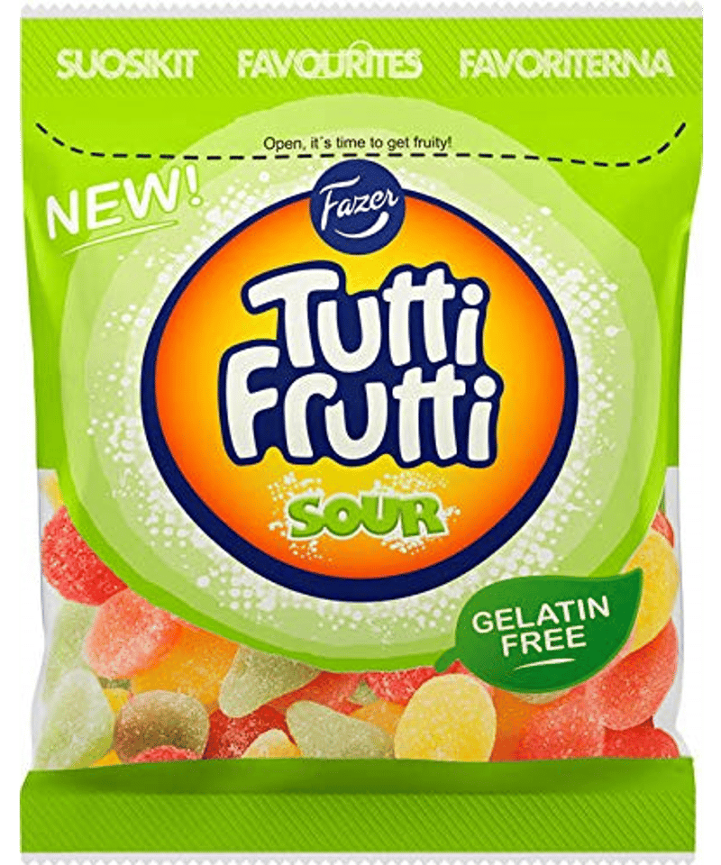 Fazer Tutti Fruttiトゥッティ フルッティ サワー ラズベリー レモン